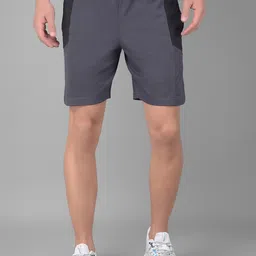 Dollar Men Mid Rise Cotton Sports Shorts-23