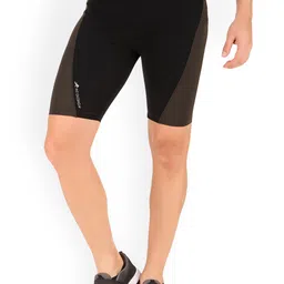 REDESIGN Men Colourblocked Skinny Fit Rapid-Dry Running Sports Shorts-image-26