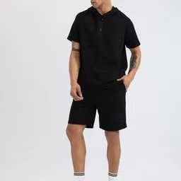 DeFacto Men Mid Rise Sports Shorts-image-52