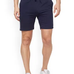 SPORTO Men Navy Blue Sports Shorts-picture-2