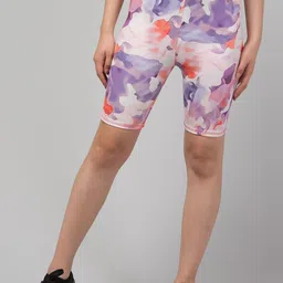 Apraa & Parma Women Printed Dry-Fit Sports Tights-25