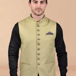 PRINTCULTR Mandarin Collar Nehru Jacket-picture-13
