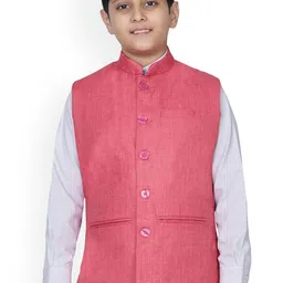 BAESD Boys Mandarin Collar Nehru Jacket-21