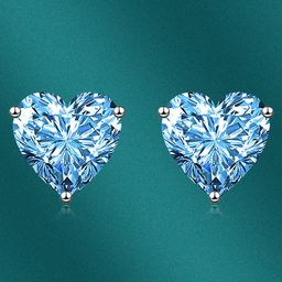 Designs & You Heart Shaped Studs Earrings-image-80