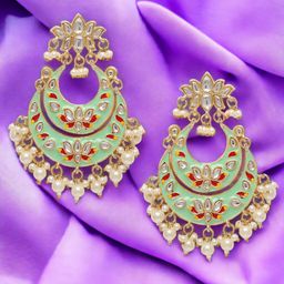 Anouk Floral Chandbalis Earrings-46