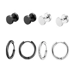 KARISHMA KREATIONS Set Of 4 Contemporary Studs Earrings-image-75