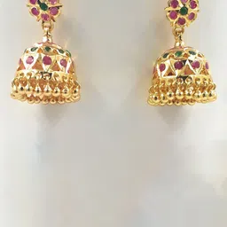 Anujeet Fashion Hub Contemporary Jhumkas Earrings-25