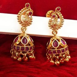 Anujeet Fashion Hub Contemporary Jhumkas Earrings-image-65