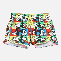 Kids Ville Girls Mickey Mouse Printed Hot Pants Shorts-image-37