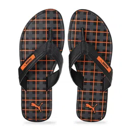 Puma Men Checked Printed Ketava V 2.0 Thong Flip Flops-9