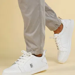 Paragon Men Textured Lightweight Lace-Ups Sneakers-picture-16