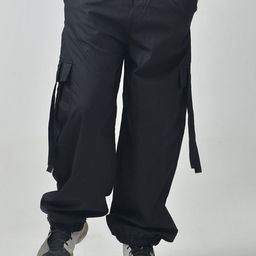 IZF Men Mid-Rise Loose Fit Cargos Trousers-picture-47
