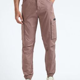 Flying Machine Men Slim Fit Cargos Trousers-image-55