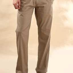 Mast & Harbour Men Loose Fit Chinos Trousers-image-74