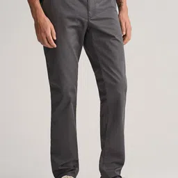 GANT Men Mid-Rise Slim Fit Chinos Trouser-picture-37