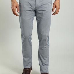 Indian Terrain Men Brooklyn Slim Fit Chinos Trousers-image-15
