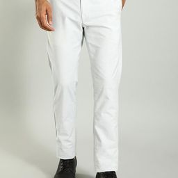 Indian Terrain Men Brooklyn Slim Fit Chinos Trousers-picture-11