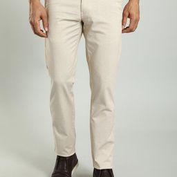 Indian Terrain Men Brooklyn Slim Fit Mid-Rise Chinos-picture-6