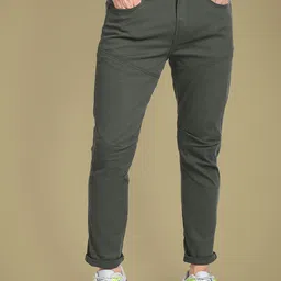 Flying Machine Men Tapered Fit Chinos Trousers-image-25