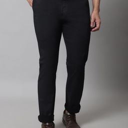 Cantabil Men Cotton Chinos Trousers-picture-0