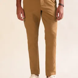 Andamen Men Ultra Twill Stretchable Chino-image-36