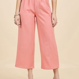 Gipsy Women Smart Mid-Rise Pleated Trousers-image-33