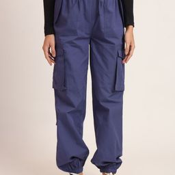CHARMGAL Women Regular Fit Mid-Rise Joggers-image-24
