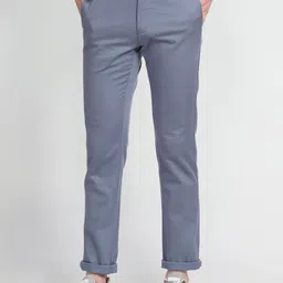 Arrow Sport Men Slim Fit Plain Flat-Front Low-Rise Chinos-picture-18
