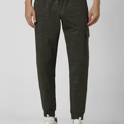 Van Heusen Flex Men Slim Fit Cotton Joggers Trousers-image-73