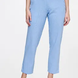 AND Women Mid-Rise Tapered Fit Trousers-image-74