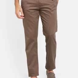 Octave Men Mid-Rise Regular Fit Cotton Chinos-image-92