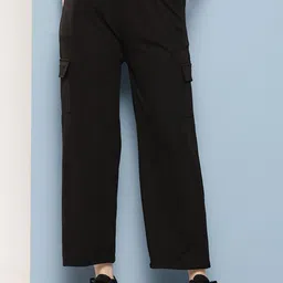 Aarika Girls Smart Flared Chinos Trousers-image-62
