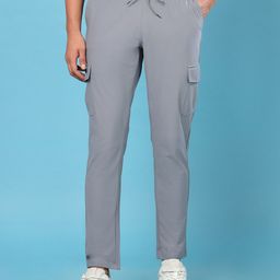 Technosport Men Relaxed Slim Fit Wrinkle Free Cargos-image-73