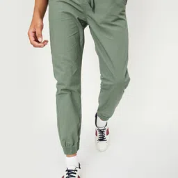 max Boys Mid-Rise Pure Cotton Joggers-image-90