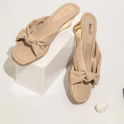 Inc 5 Textured Wedge Heels With Bows-50