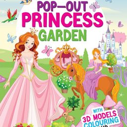 Dreamland Kids Pop-Out Princess Garden Activity  Book-26