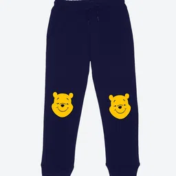 YK Disney Boys Winnie The Pooh Graphic Printed Mid Rise Joggers-picture-12