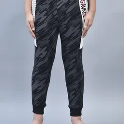 Crimsoune Club Boys Abstract Printed Mid Rise Joggers-image-23