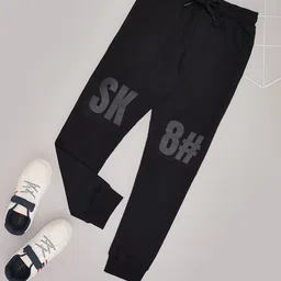 Pantaloons Junior Boys Pure Cotton Mid Rise Joggers-image-18