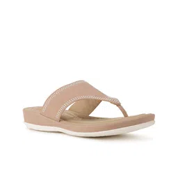 Bata Women Pink Embellished Flats-89