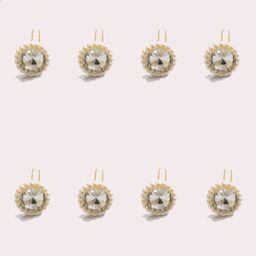 Hair Flare Set Of 8 Embellished U Pins-48