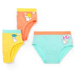 SuperBottoms Boys Pack Of 3 Printed Anti Bacterial Basic Briefs-image-65