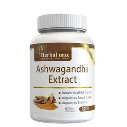 Herbal max Ashwangandha Extract 800 mg Tablets - 30 Tablets-image-12