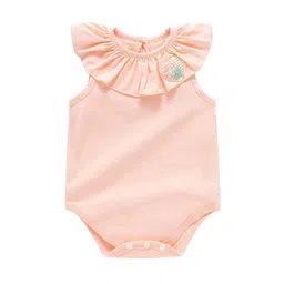 StyleCast x Revolte Girls Solid Round Neck Sleeveless Rompers-45