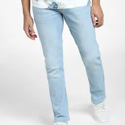 Jack & Jones Men Regular Fit Low Rise Heavy Fade Cotton Jeans-image-53