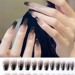 Secret Lives 24-Pcs Long Tran Fake Nails-12