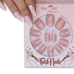 BEROMT French Tips False Nails With Kit - Nude 276-image-55