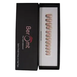 BEROMT Long Lasting French Tips False Nails Kit-39
