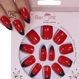 BEROMT 12-Pcs Long-Lasting False Nails With Kit-image-28