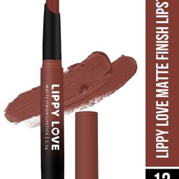 Hilary Rhoda Lippy Love Creamy Matte Finish & Long Lasting Lipstick - 1.5 g - Dust - 12-image-4